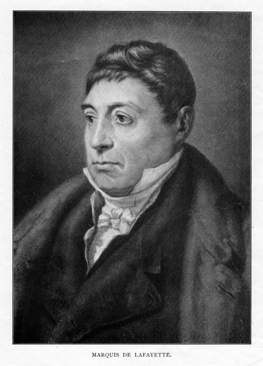 Gilbert du Motier, Marquis de Lafayette, fransk militærleder og statsmann, 1900-tallet av Unbekannt