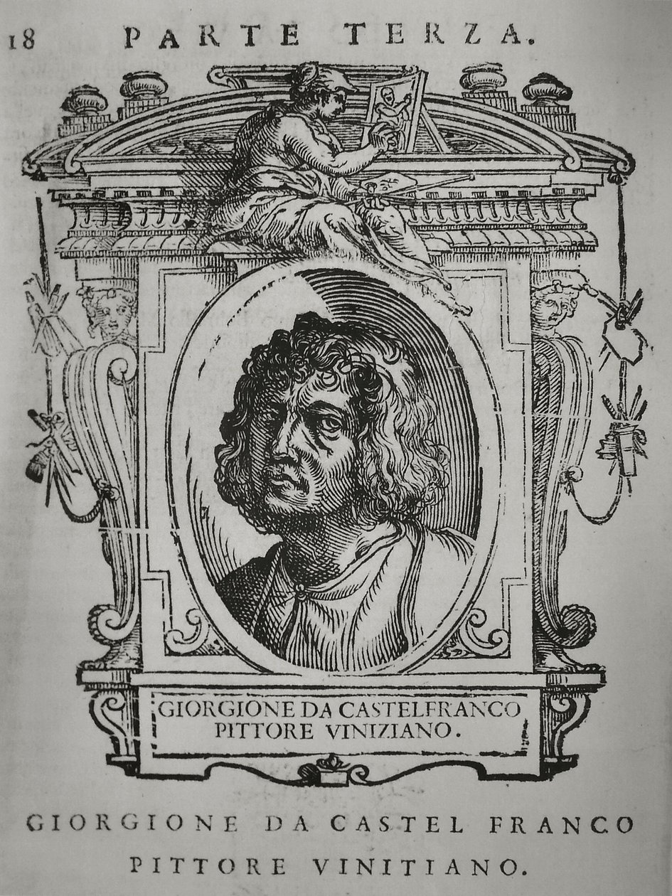 Giorgione. Fra: Giorgio Vasari, Livet til de mest utmerkede italienske malere, skulptører og arkitekter, 1568 av Unbekannt