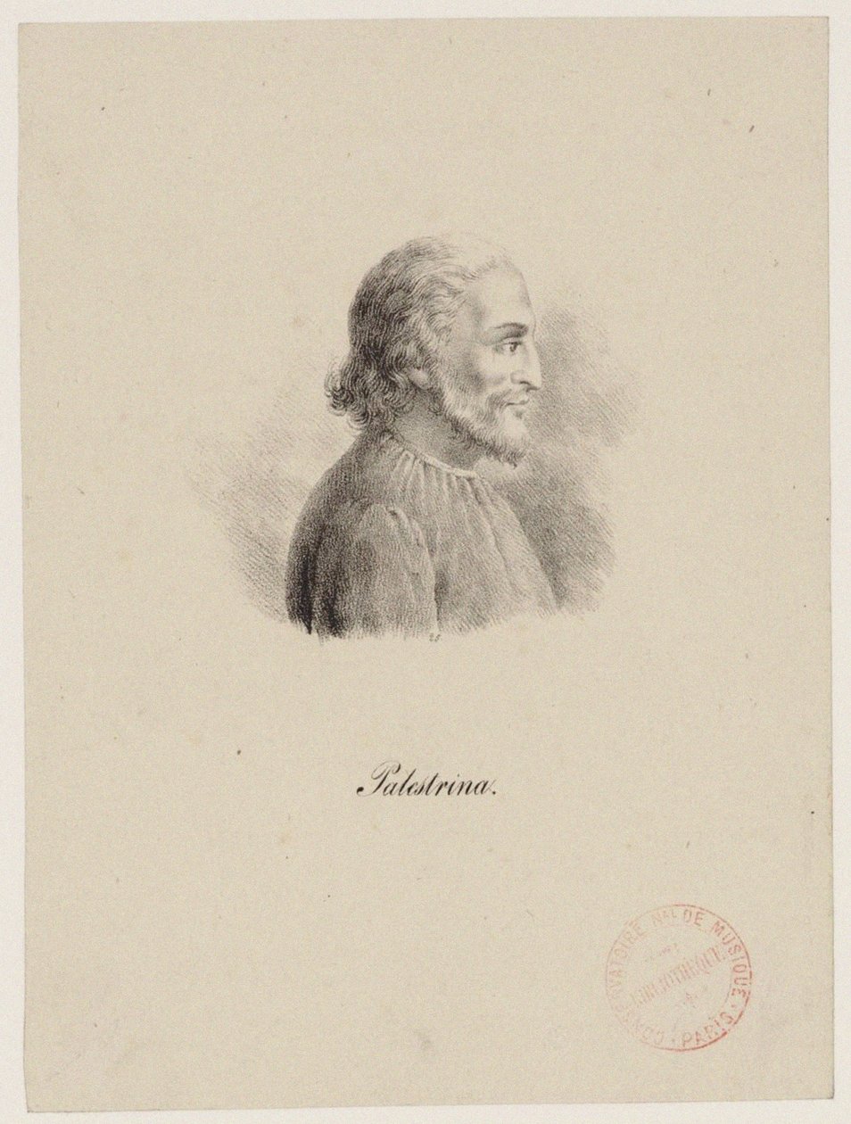 Giovanni Pierluigi da Palestrina, ca. 1800 av Unbekannt