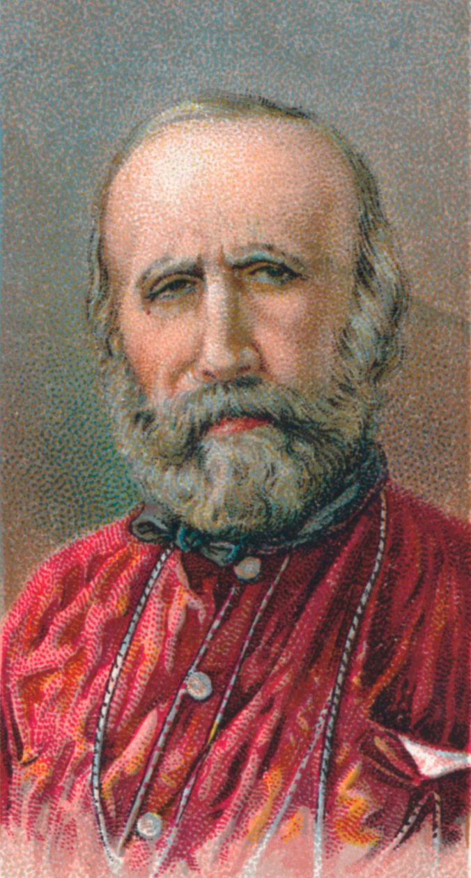 Giuseppe Garibaldi, 1807-1882 italiensk patriot, 1924 av Unbekannt