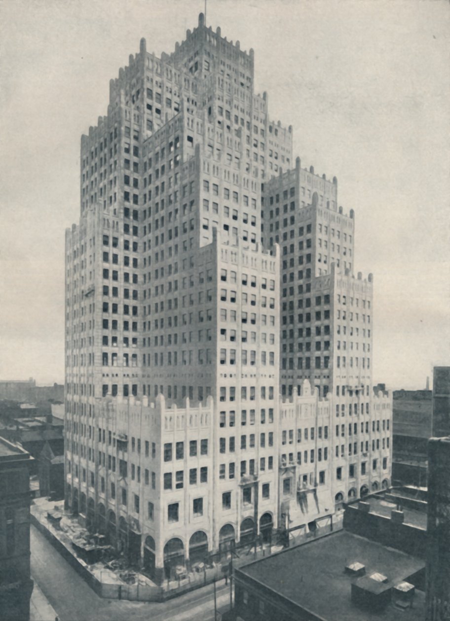 Giving Significance to the Skyskraper: Grouped Towers at St. Louis, c1935 av Unbekannt