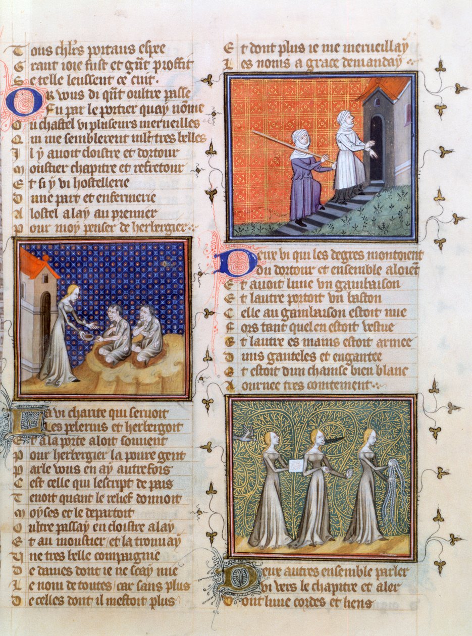 Å gi almisser, 1393 av Unbekannt