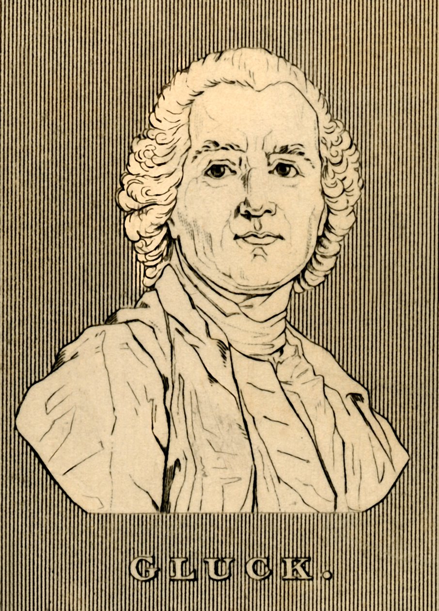 Gluck, 1714-1787, 1830. av Unbekannt