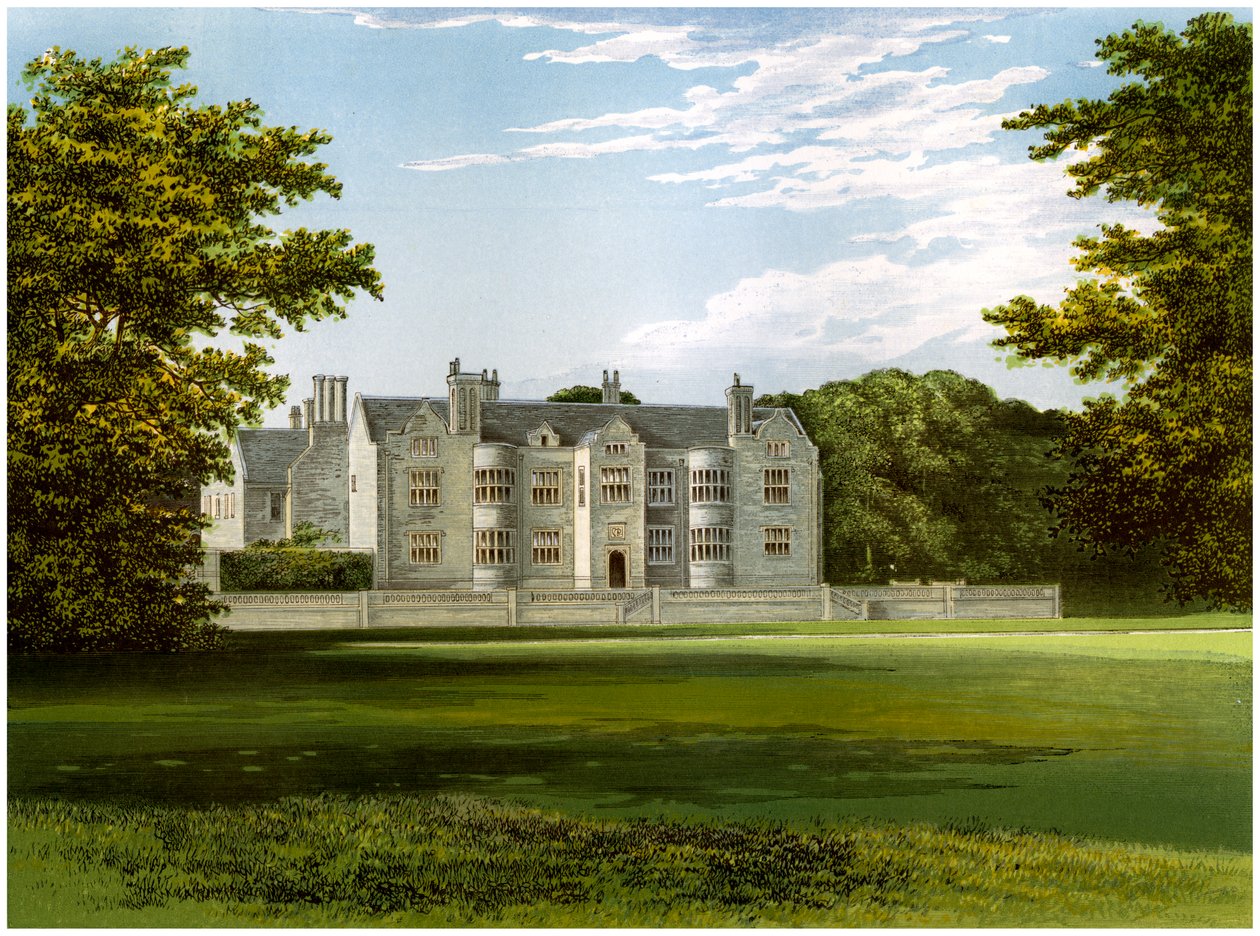 Glynde Place, Sussex, hjemmet til Viscount Hampden, c1880 av Unbekannt