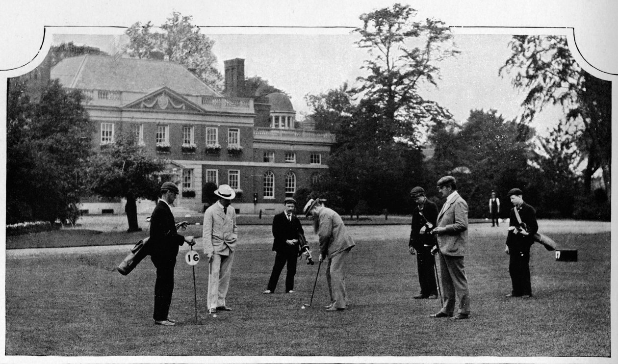 Golf på Ranelagh Club, London, c1903 1903 av Unbekannt