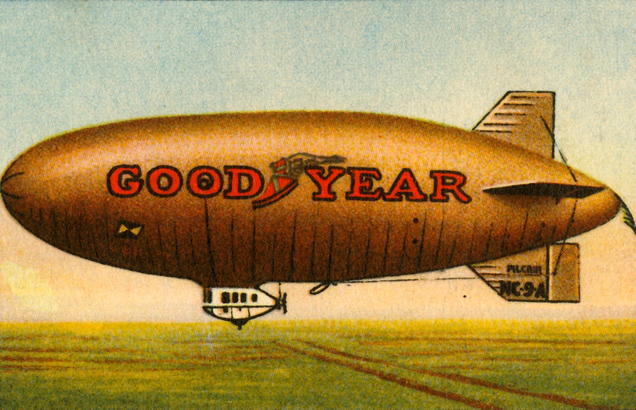 Goodyear Pilgrim luftskip, 1925, 1932. av Unbekannt