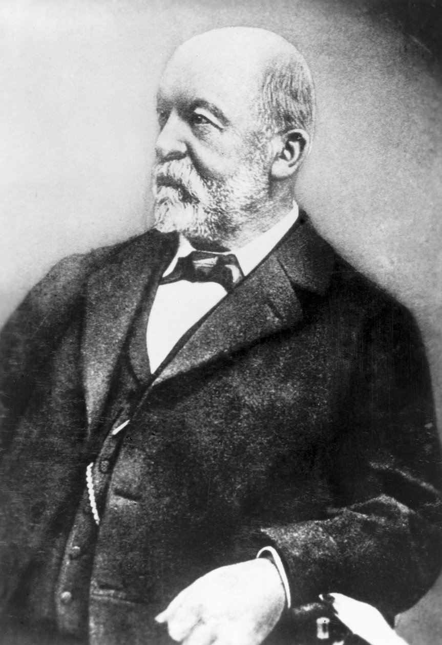 Gottlieb Daimler, tysk maskiningeniør, sent på 1800-tallet av Unbekannt