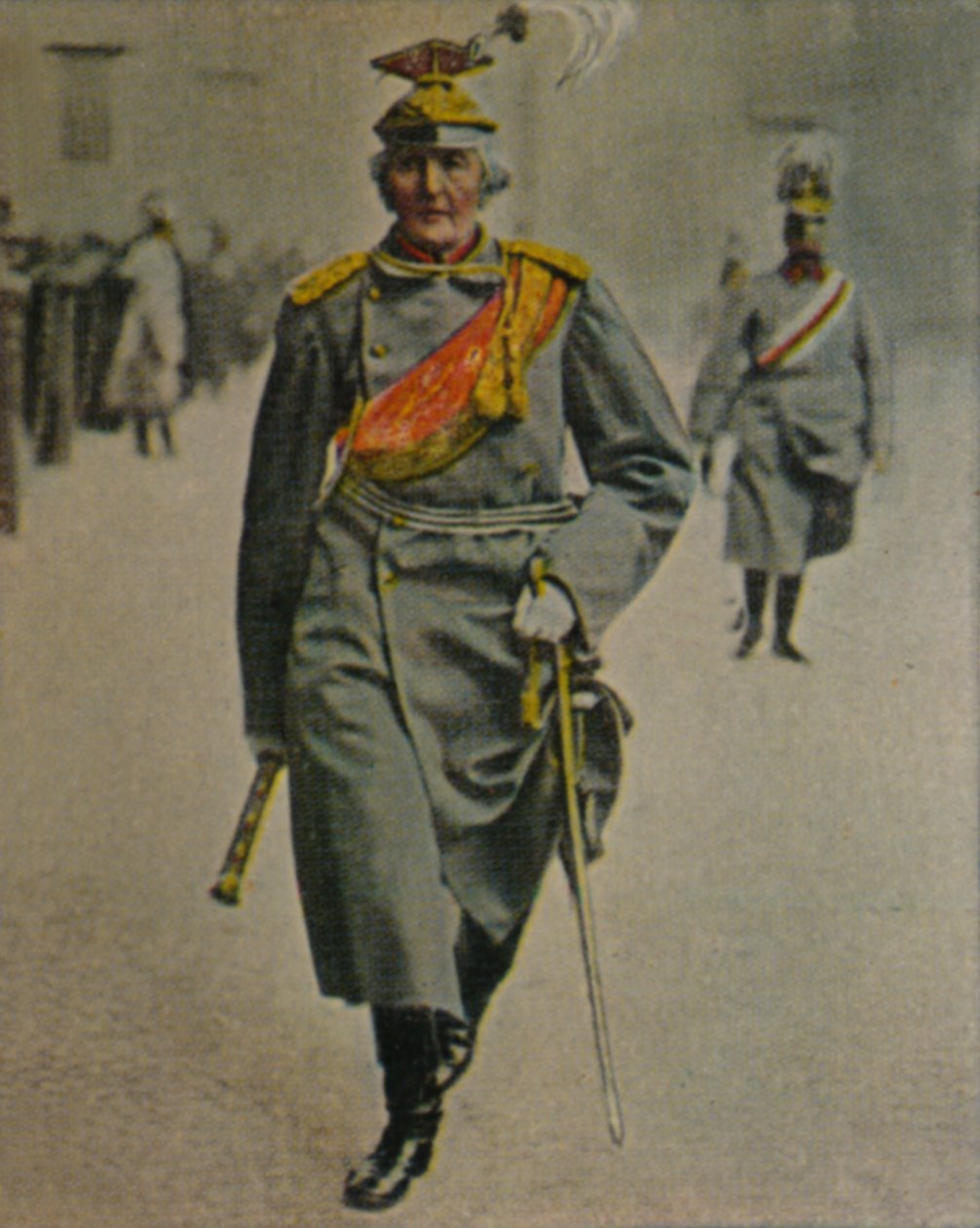 Gottlieb Graf von Haefeler 1836-1919. Maleri av Patáky, 1934. av Unbekannt
