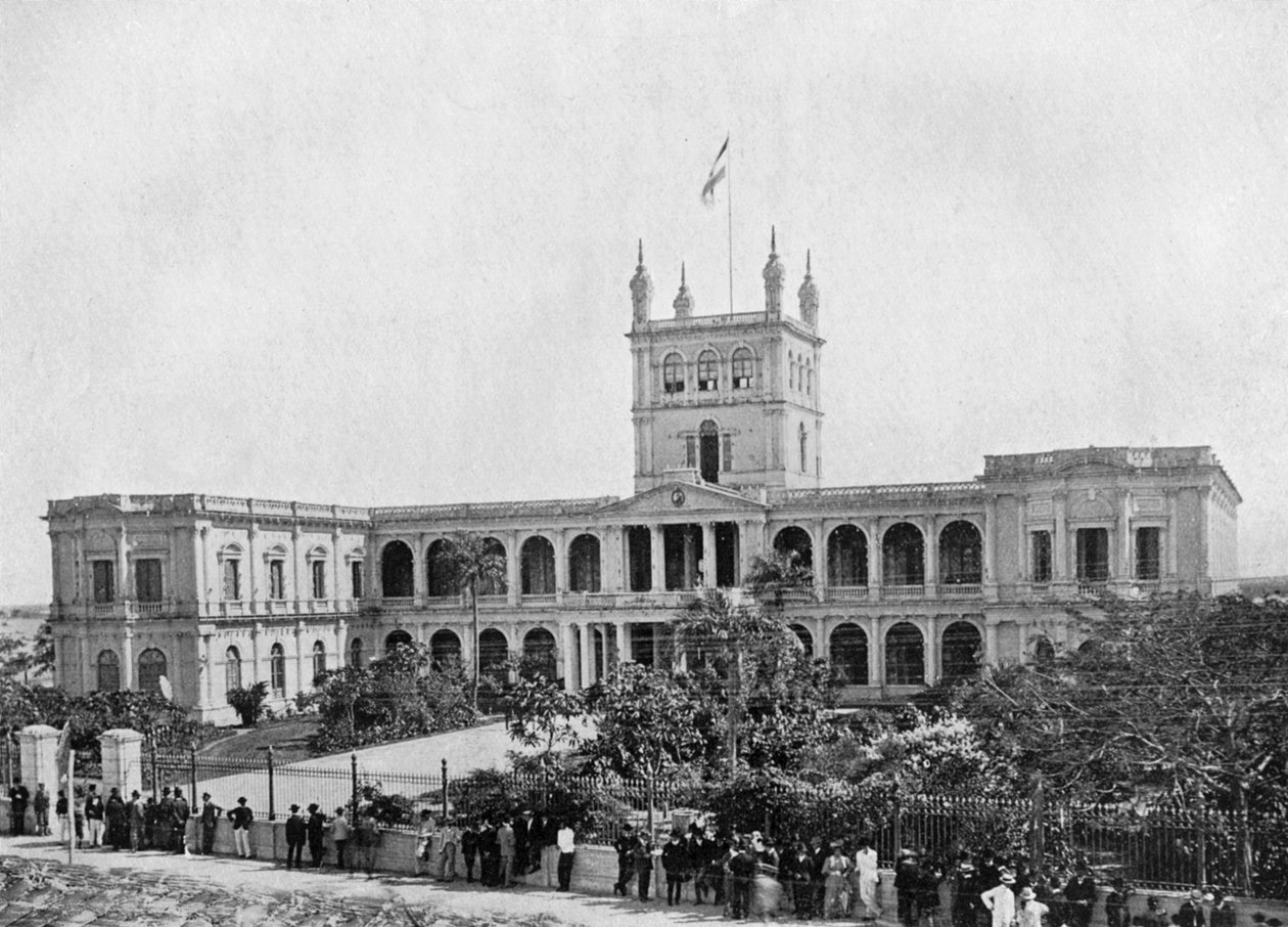 Government House, Asuncion, Paraguay, 1911 av Unbekannt