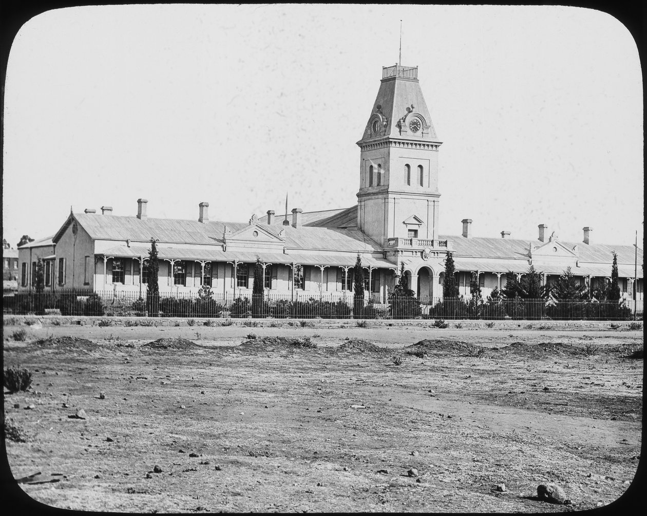 Offentlige bygninger, Bloemfontein, Sør-Afrika, c1890 av Unbekannt