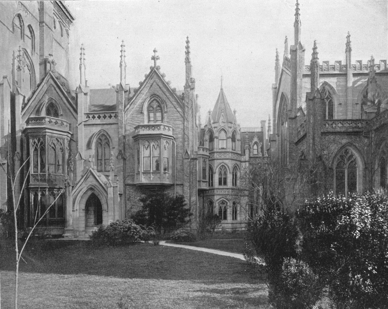 Grace Church and Rectory, New York, USA, c1900. av Unbekannt