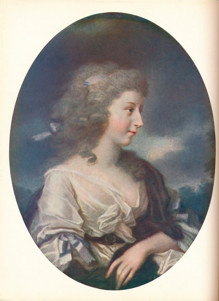 Grace Dalrymple Elliott 1758-1823 var en skotsk sosialist og kurtisane, 1906 av Unbekannt