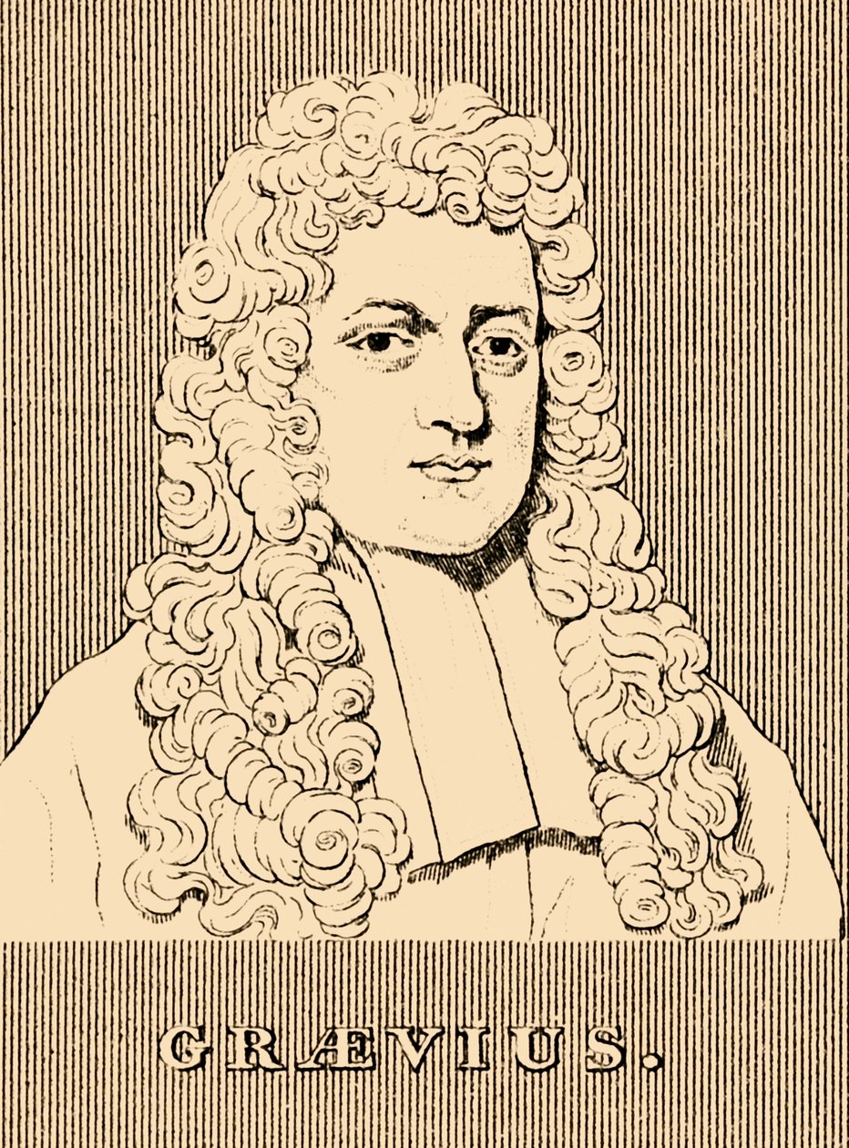 Graevius, 1632-1703, 1830 av Unbekannt
