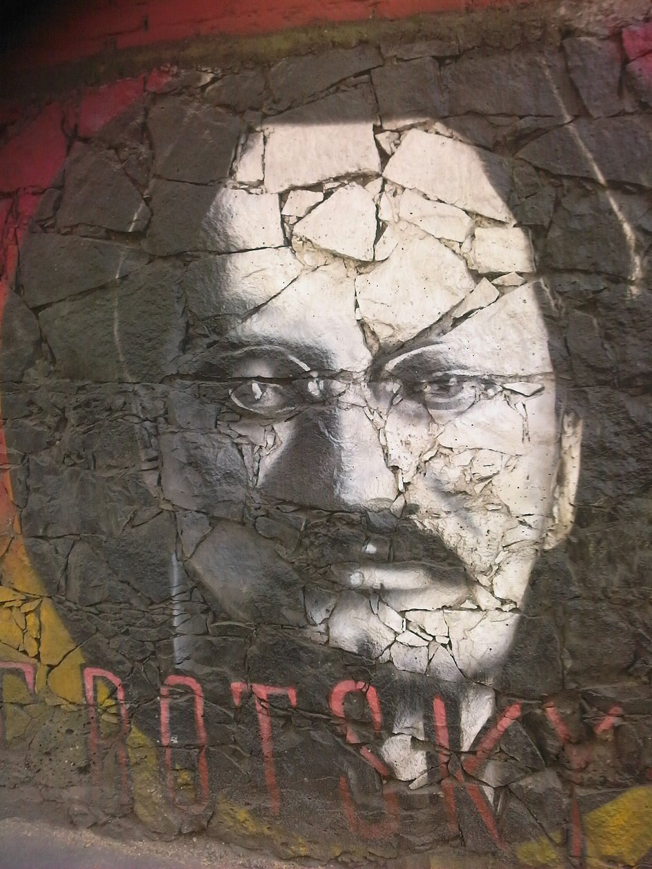 Graffiti av Leon Trotsky av Unbekannt