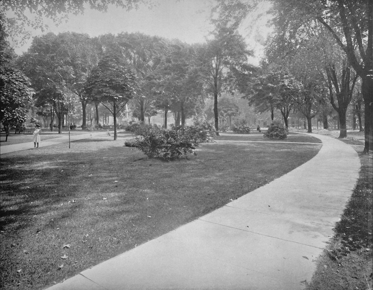 Grand Circus Park, Detroit, Michigan, c1897. av Unbekannt