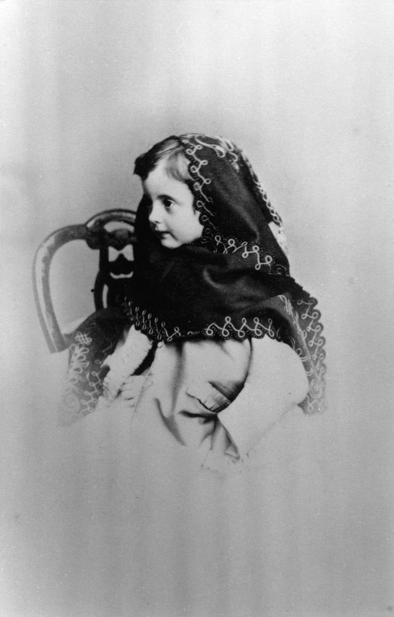 Storhertuginne Anastasia Mikhailovna av Russland, 1865 av Unbekannt