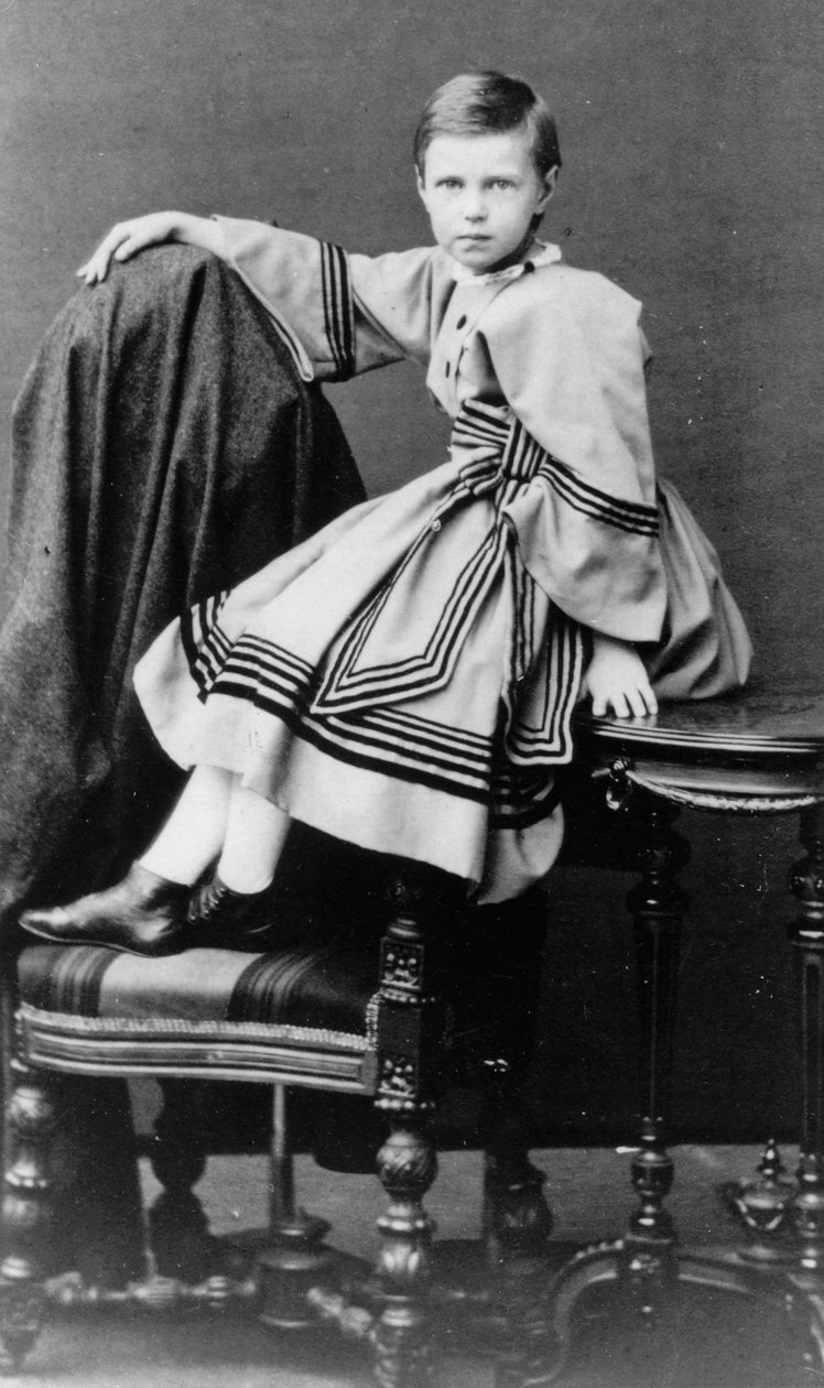 Storhertuginne Maria Alexandrovna av Russland, c1860-c1862 av Unbekannt