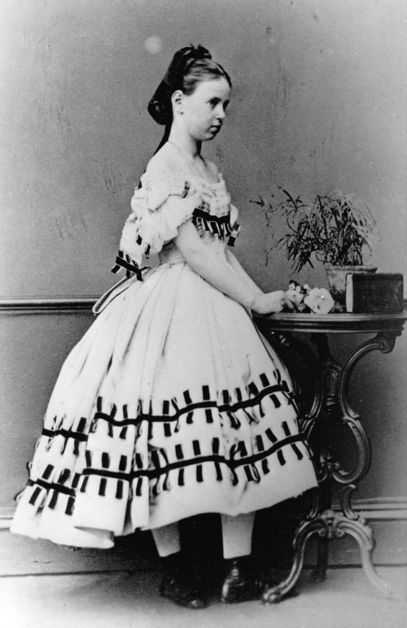 Storhertuginne Maria Alexandrovna av Russland, c1861-c1864 av Unbekannt