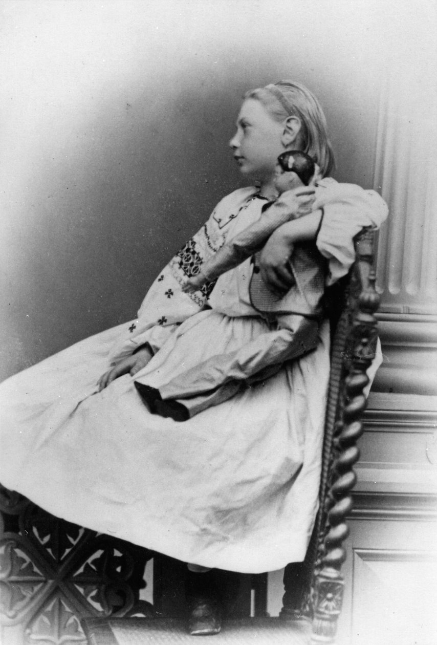 Storhertuginne Vera Constantinovna av Russland, c1861-c1865 av Unbekannt