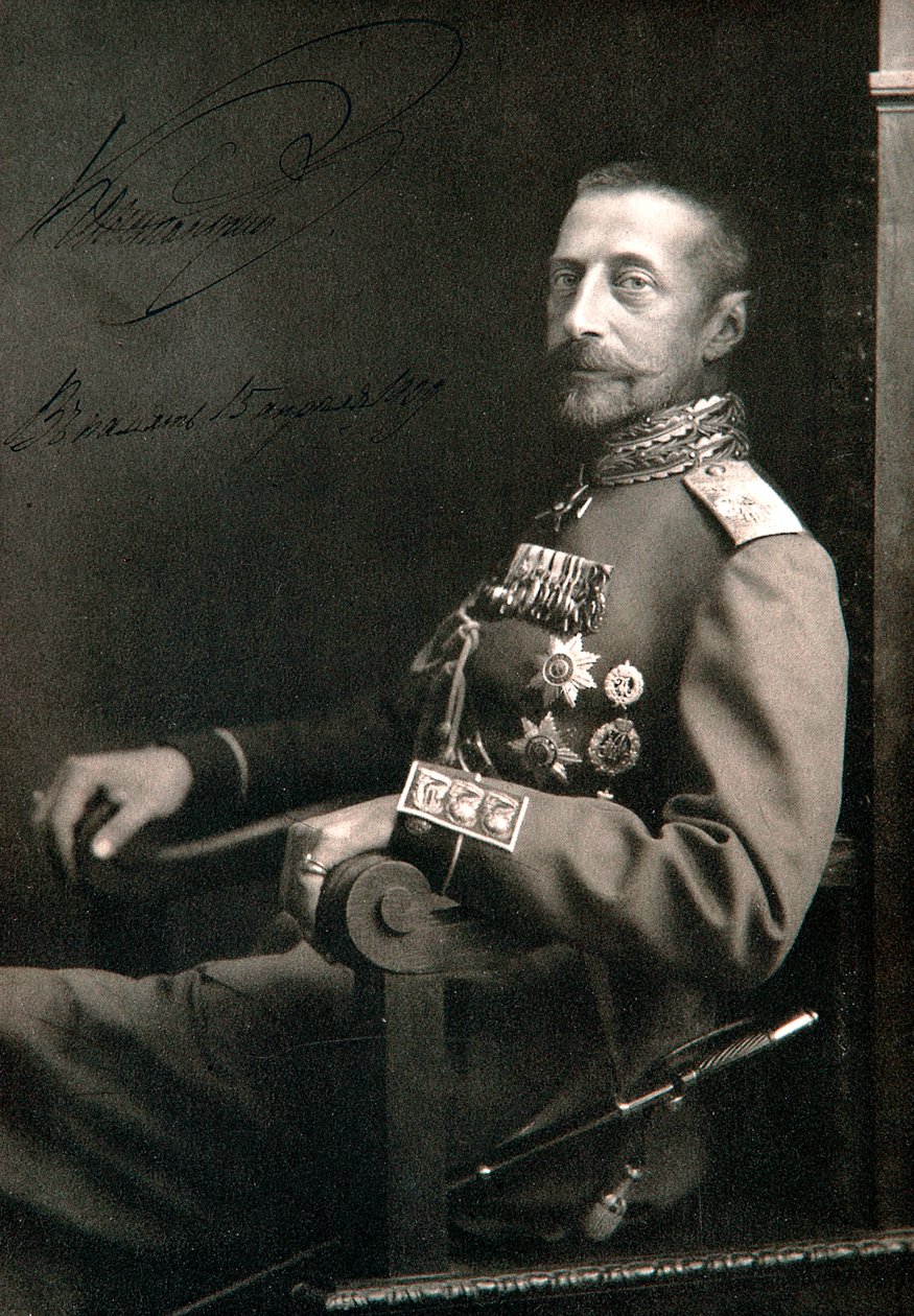 Storhertug Constantine Constantinovich av Russland, tidlig på 1900-tallet av Unbekannt