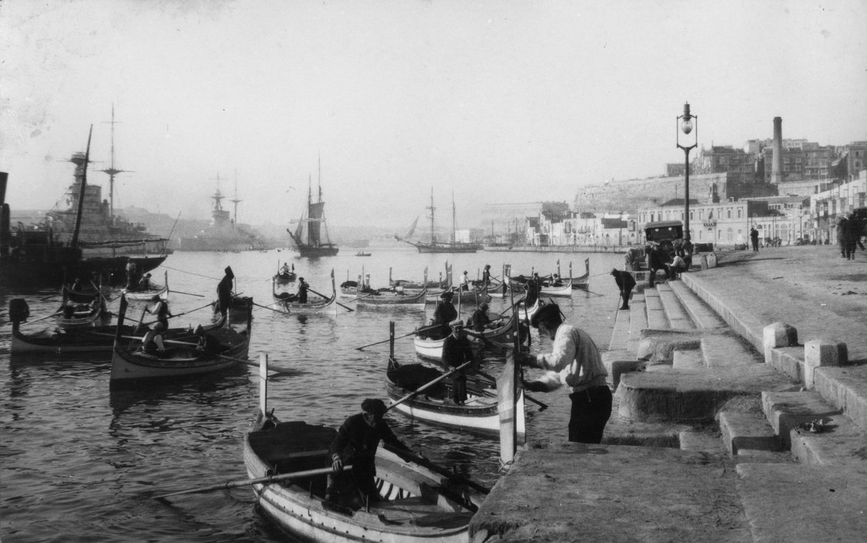 Grand Harbour, Malta, 1937 av Unbekannt
