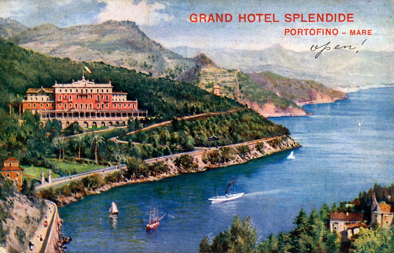 Grand Hotel Splendide, Portofino, Italia, 1900-tallet av Unbekannt