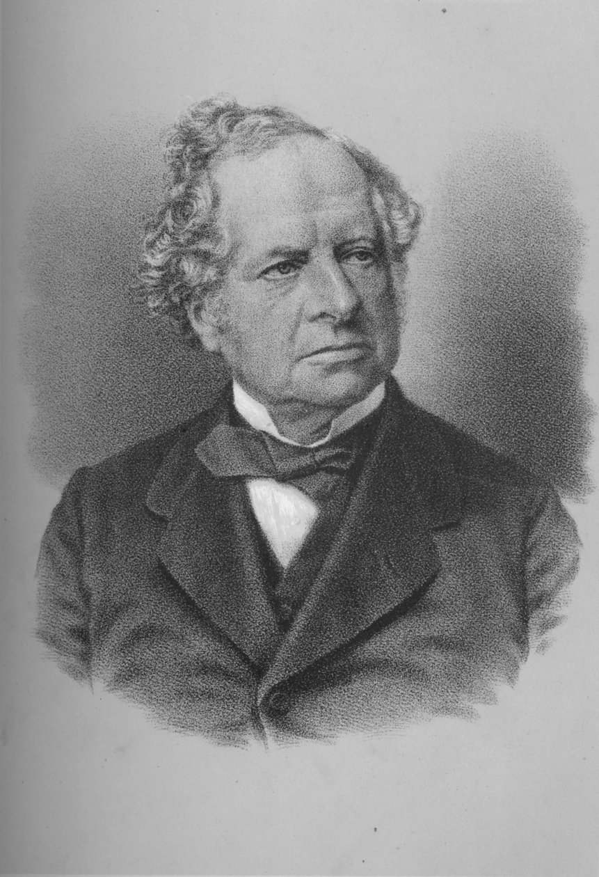 Granville George Leveson-Gower, 2. jarl Granville, britisk politiker, c1870-årene 1883 av Unbekannt
