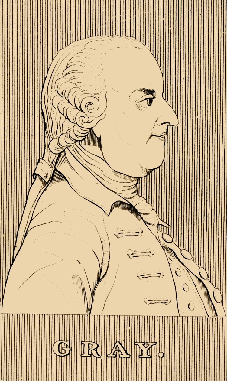Gray, 1716-1771, 1830. av Unbekannt