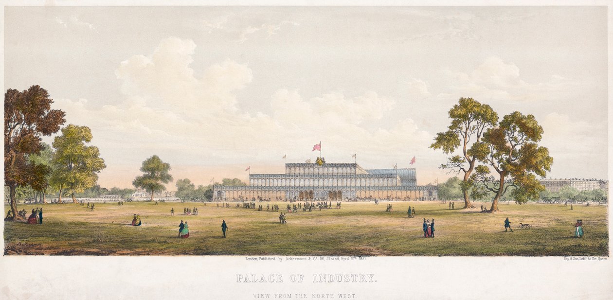 Flott utstilling, Crystal Palace, Hyde Park, London, 1851 av Unbekannt