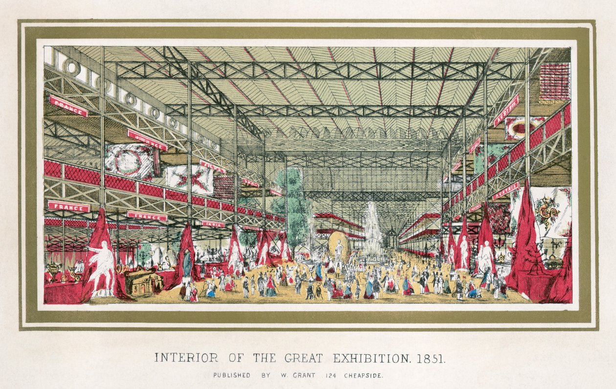 Flott utstilling, Crystal Palace, Hyde Park, London, 1851 av Unbekannt