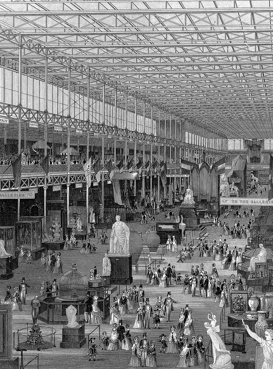 Flott utstilling i Crystal Palace, Hyde Park, London, 1851 av Unbekannt