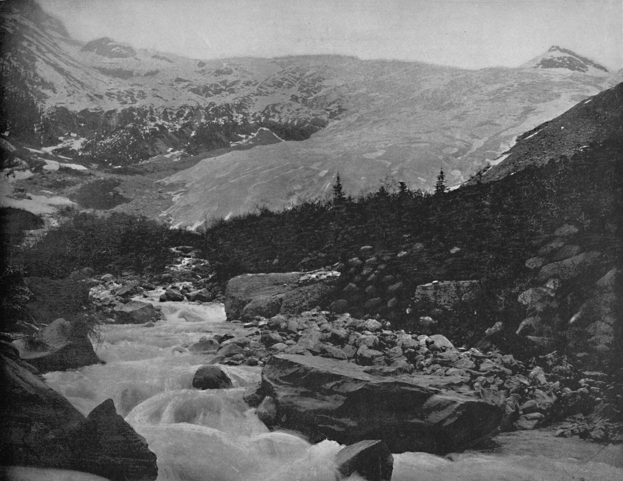 Great Glacier, Selkirk Mountains, Canada, c1897. av Unbekannt