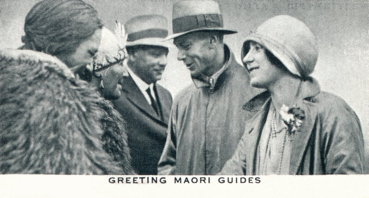 Hilsen Maori-guider, 1927 1937 av Unbekannt