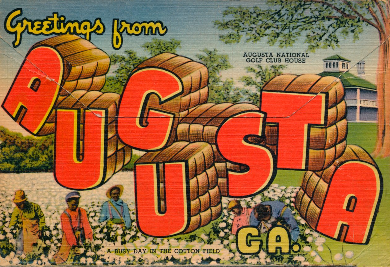 Hilsen fra Augusta, Georgia: A Busy day in the Cotton Field, 1943 av Unbekannt