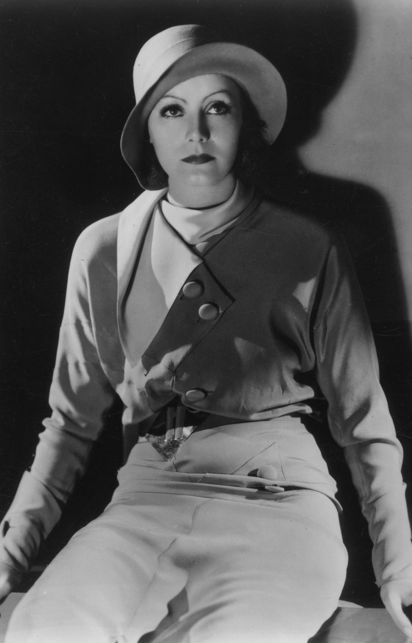 Greta Garbo 1905-1990, svensk skuespillerinne, tidlig på 1900-tallet av Unbekannt