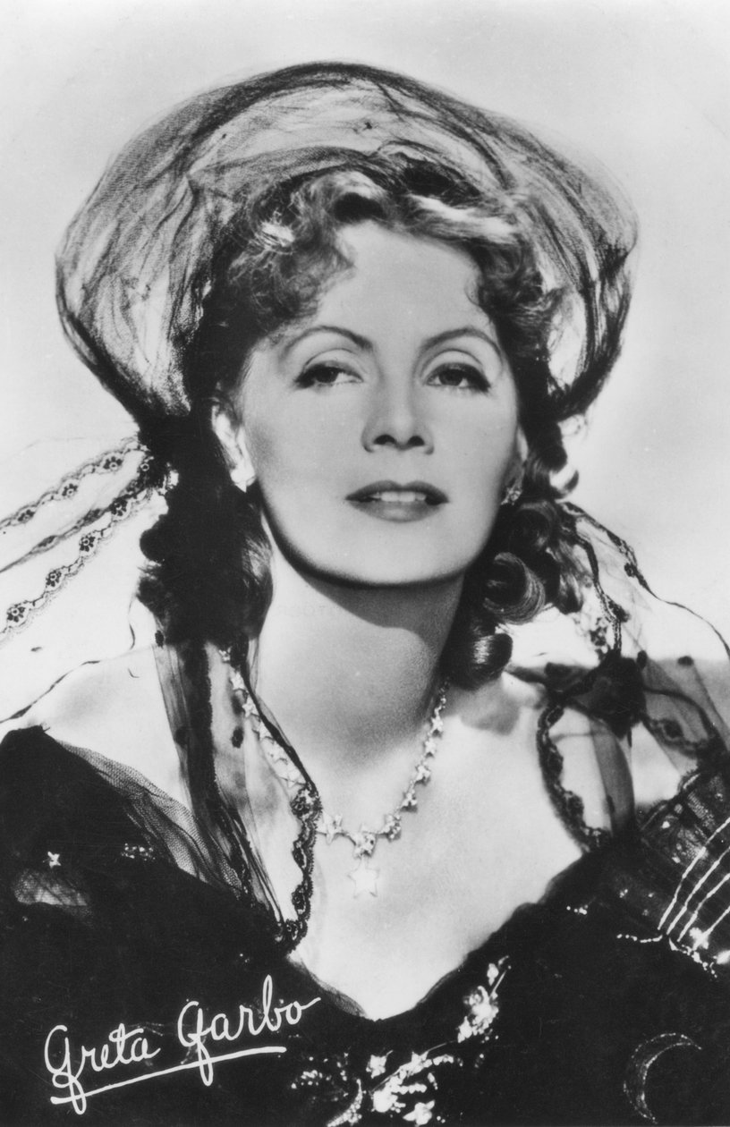 Greta Garbo 1905-1990, ca 1930-tallet. Svensk filmskuespiller av Unbekannt