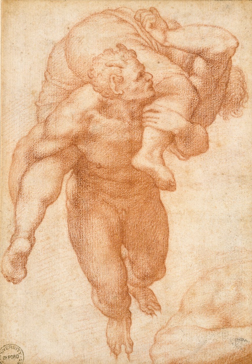 Gruppe fra den siste dommen, 1536-1541 av Unbekannt