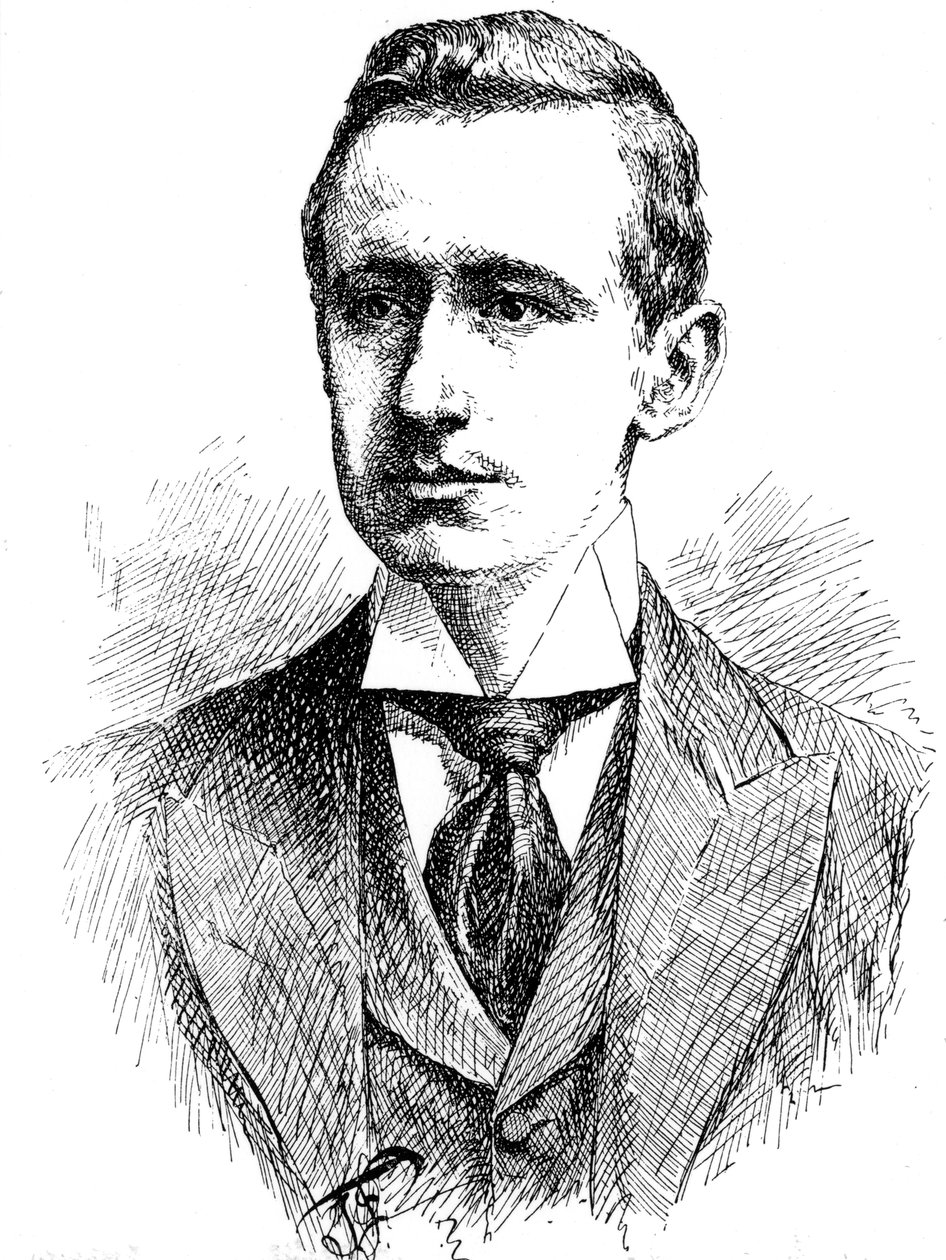 Guglielmo Marconi , italiensk fysiker og oppfinner og pioner innen trådløs telegrafi, 1906 av Unbekannt