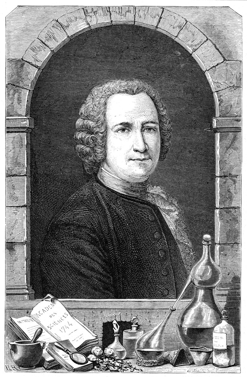 Guillaume Francois Riuelle , fransk kjemiker fra 1700-tallet, 1874 av Unbekannt