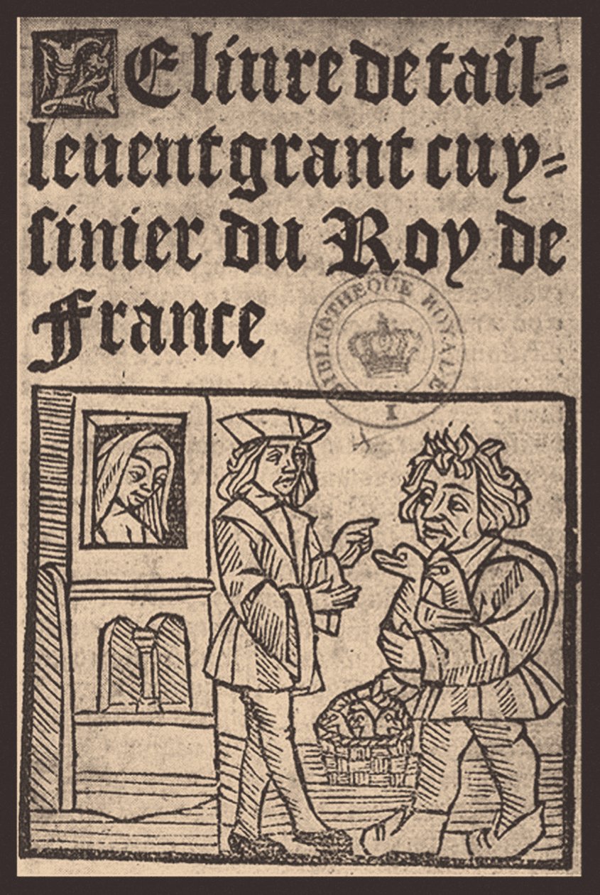 Guillaume Tirel, dette Taillevent Le Viandier, 1500-tallet av Unbekannt