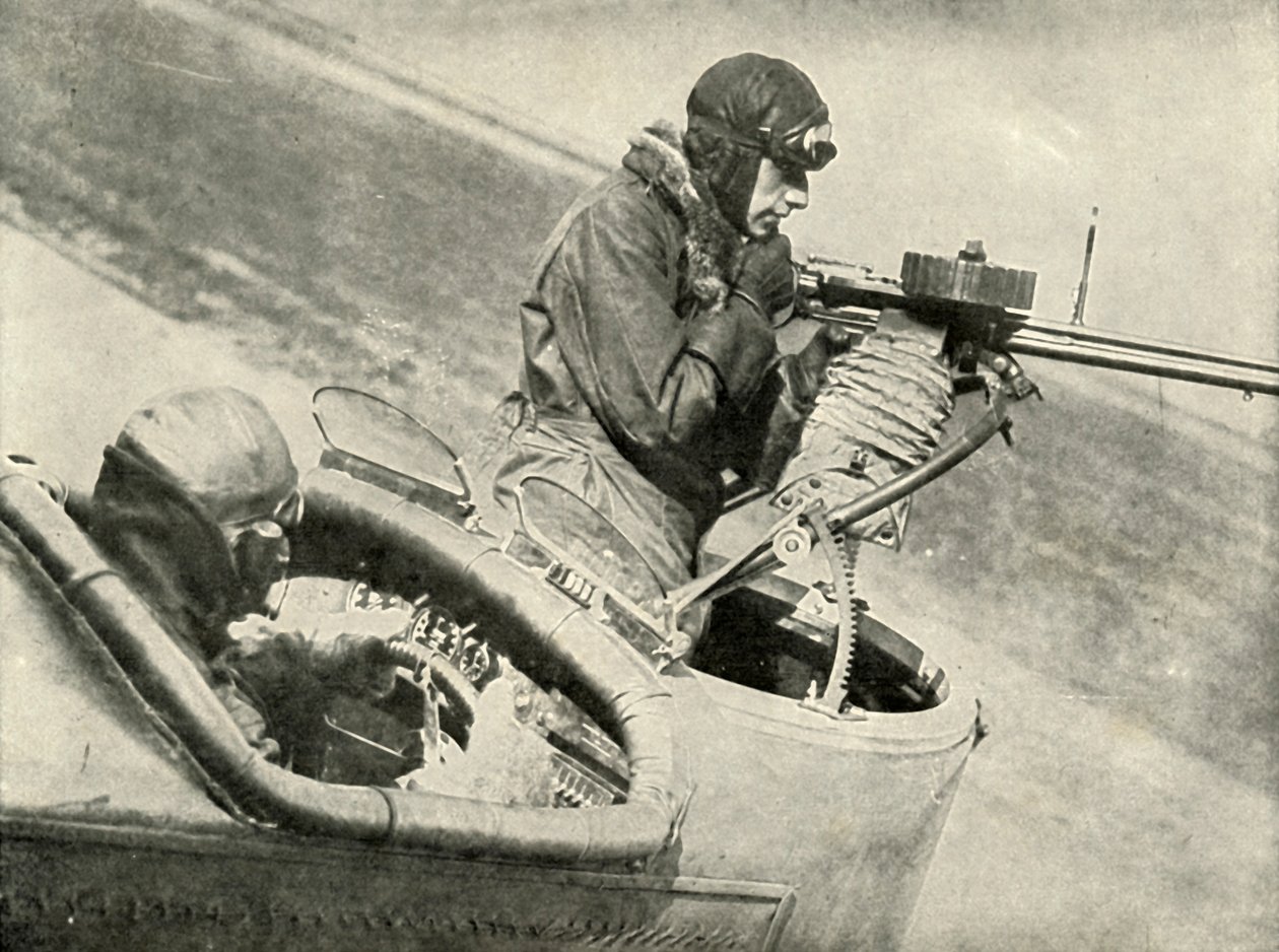 Pilot og instrumenter brukt av piloten, 1919. av Unbekannt