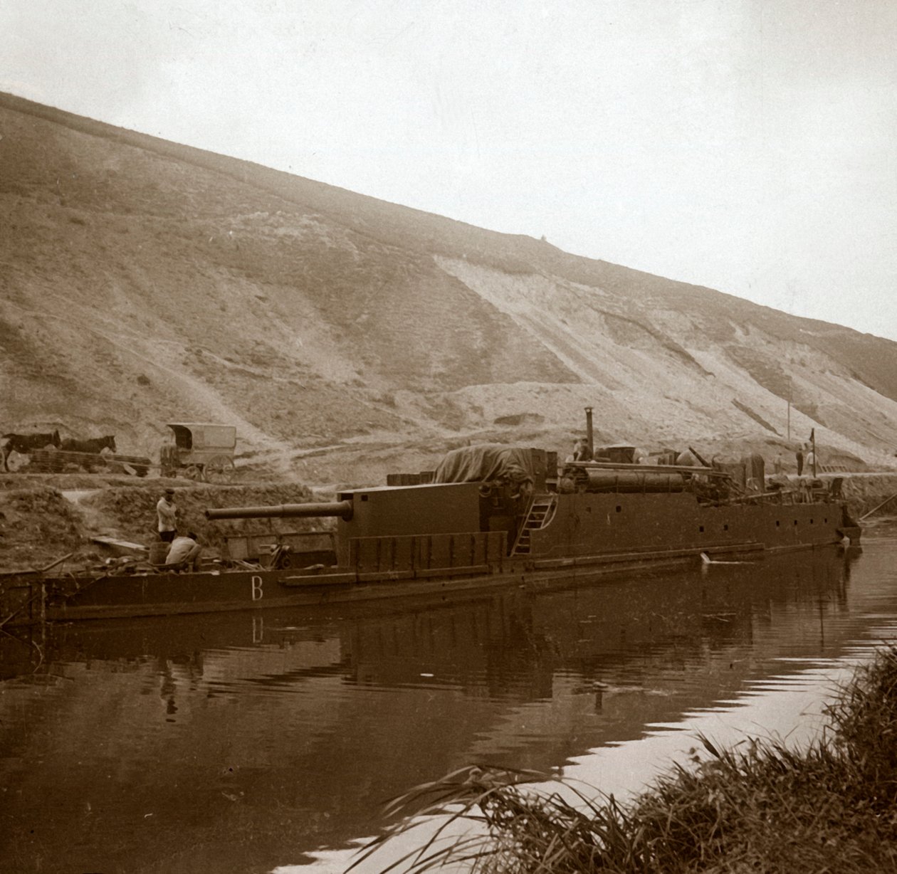Gunboat, Genicourt, Nord-Frankrike, c1914-c1918 av Unbekannt