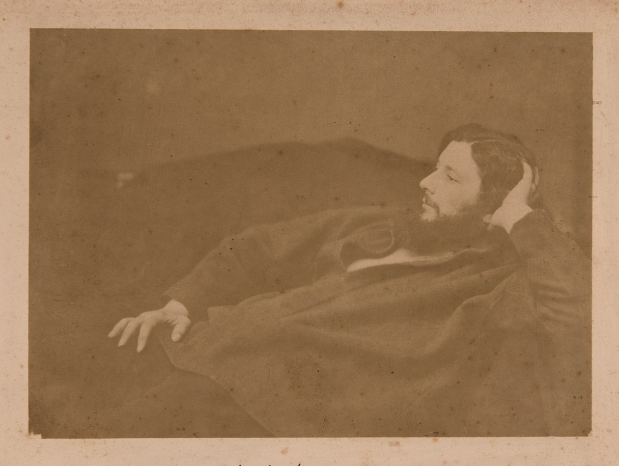 Gustave Courbet, ca 1865. av Unbekannt