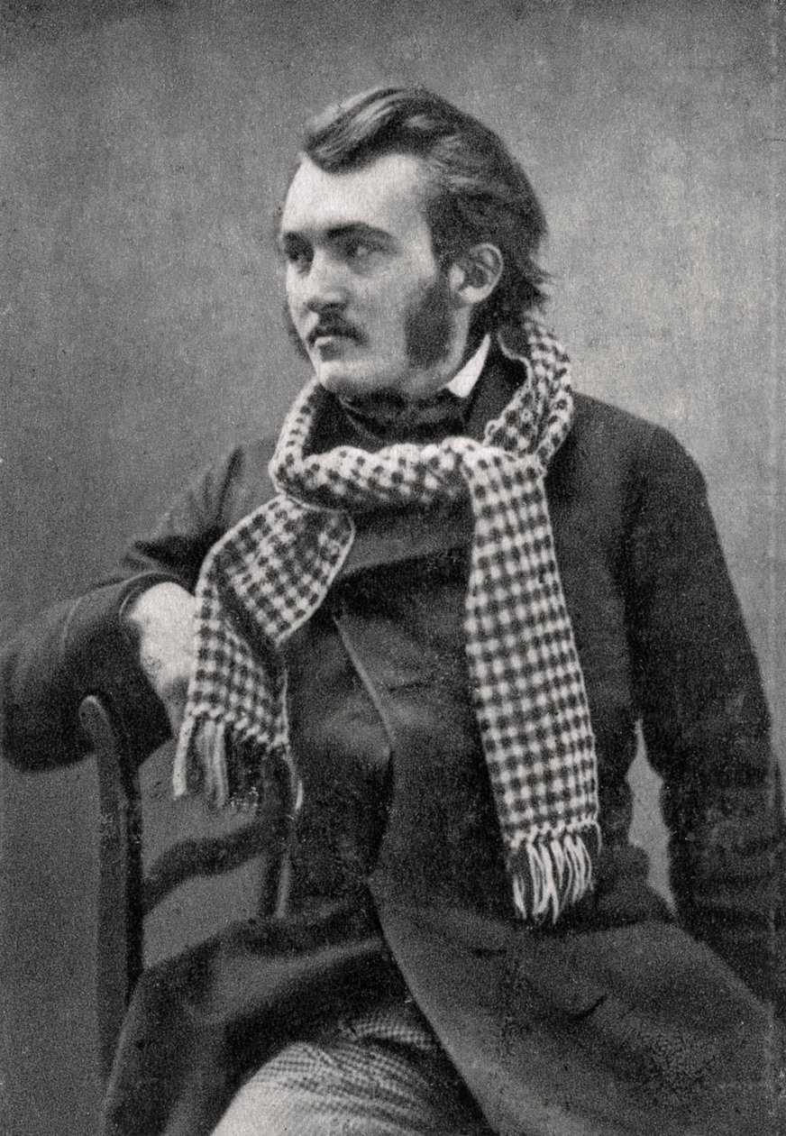 Gustave Dore , fransk kunstner, gravør og illustratør, 1863 av Unbekannt