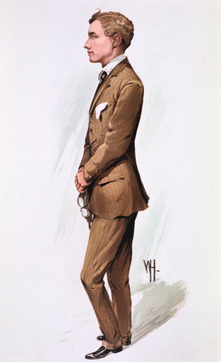 Gustave Hamel , britisk luftfartspioner, 1913 av Unbekannt