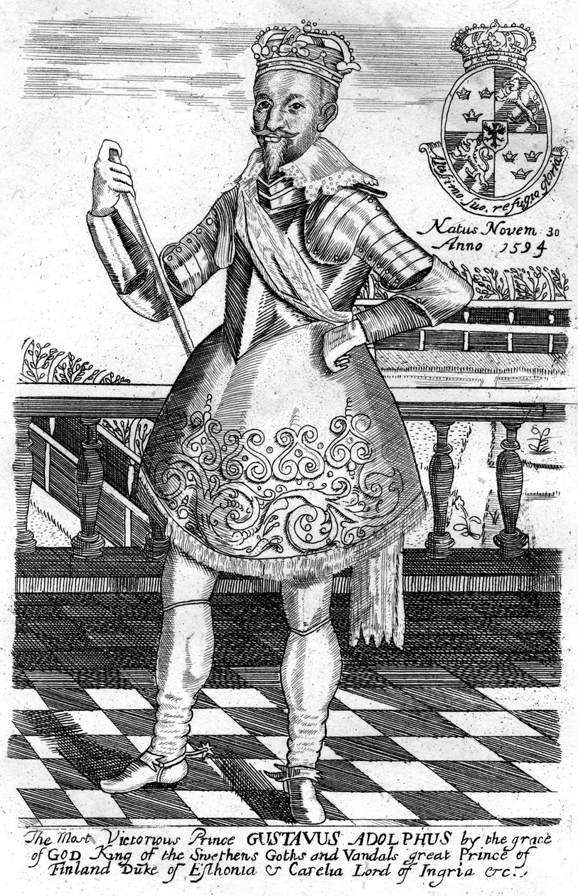 Gustavus Adolphus, konge av Sverige av Unbekannt