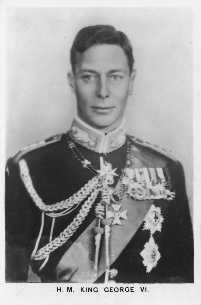 HM King George VI 1895-1952, 1937 av Unbekannt