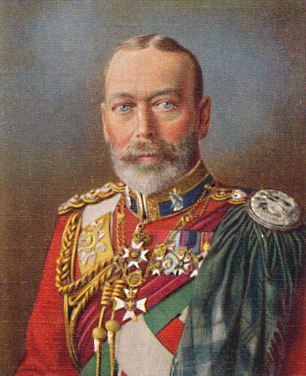 H.M. Kong George V, 1935 av Unbekannt
