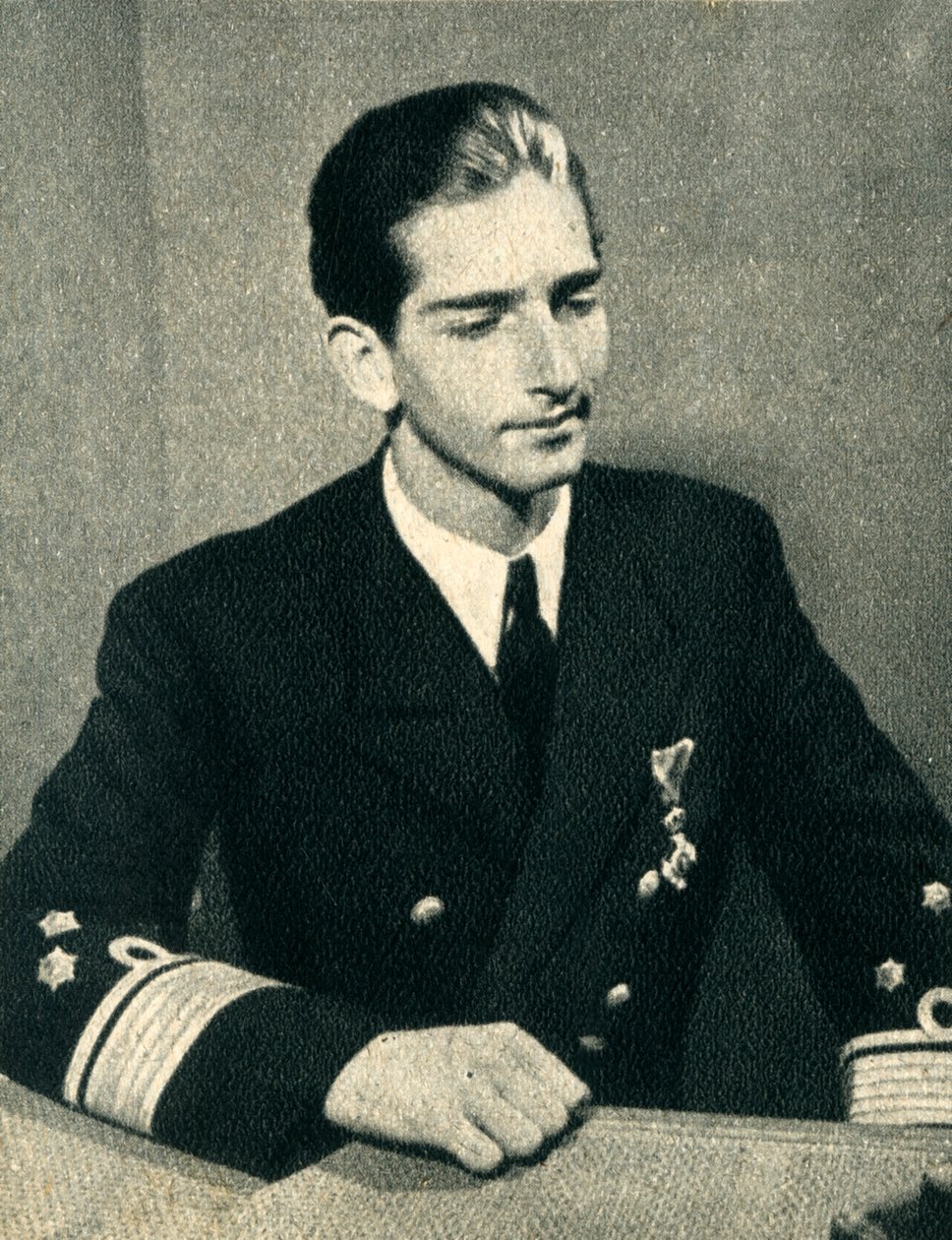 H.M. Kong Peter av Jugoslavia, 1942. av Unbekannt