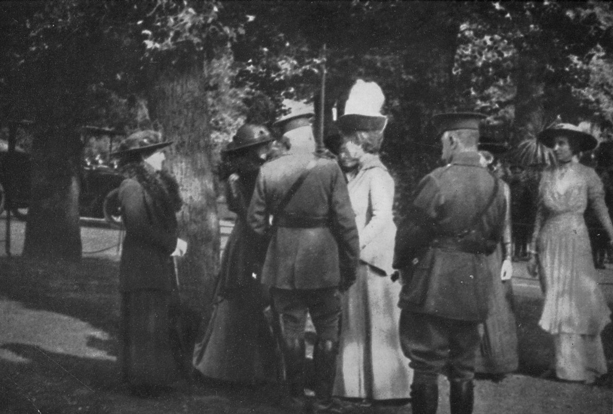 H.M. Dronning Mary etter innvielsen 25. august 1915, 1939 av Unbekannt